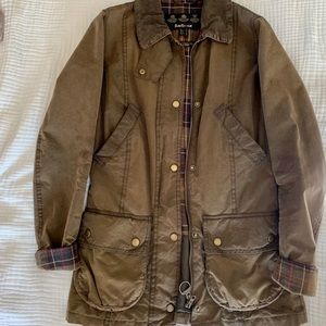 Barbour vintage waxed Beadnell jacket
